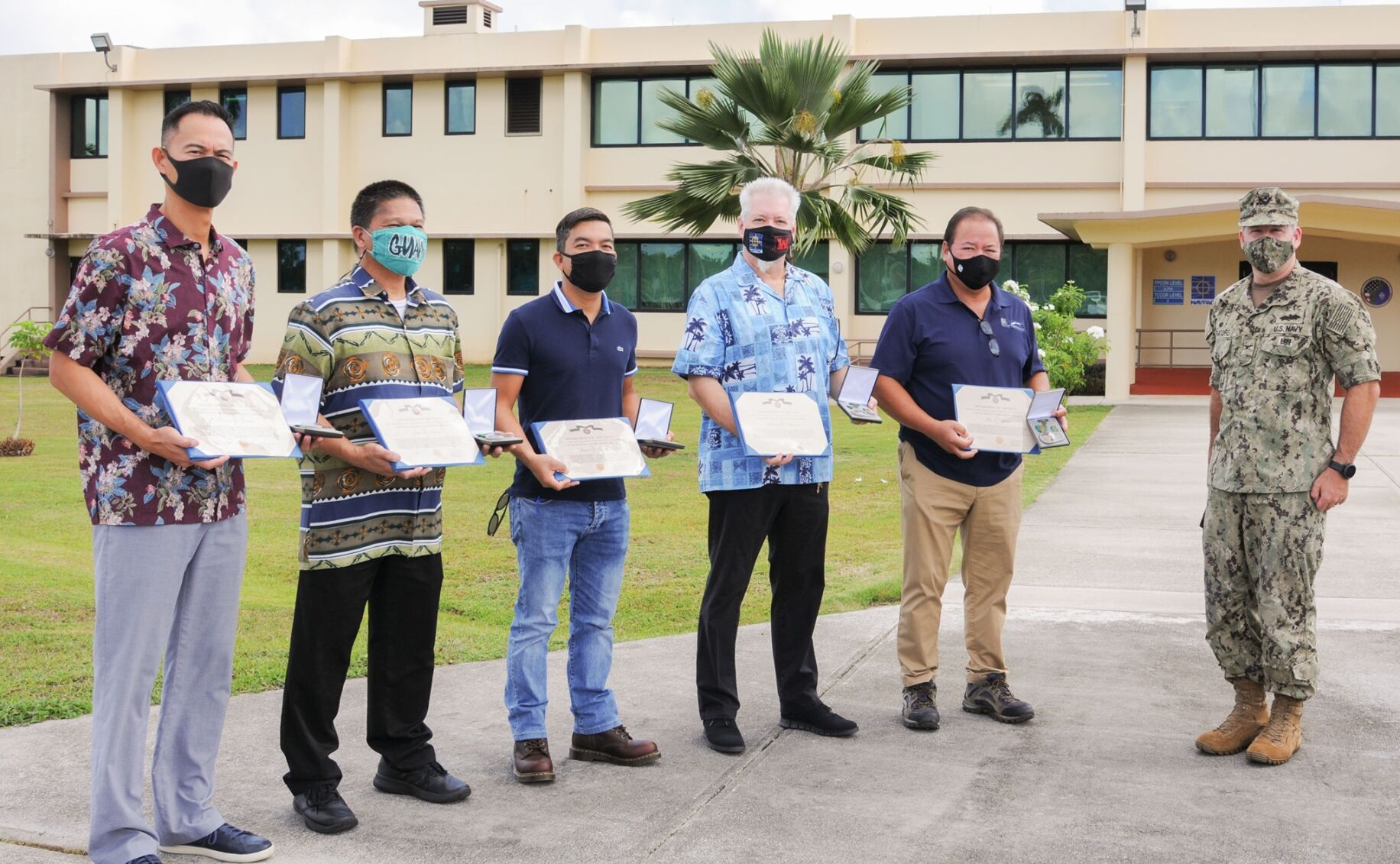 NAVFAC Marianas civilians recognized